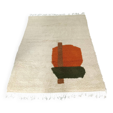 Tapis en laine naturelle