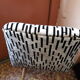 Chaise vintage pieds compas