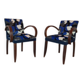 Pair of bridge chairs