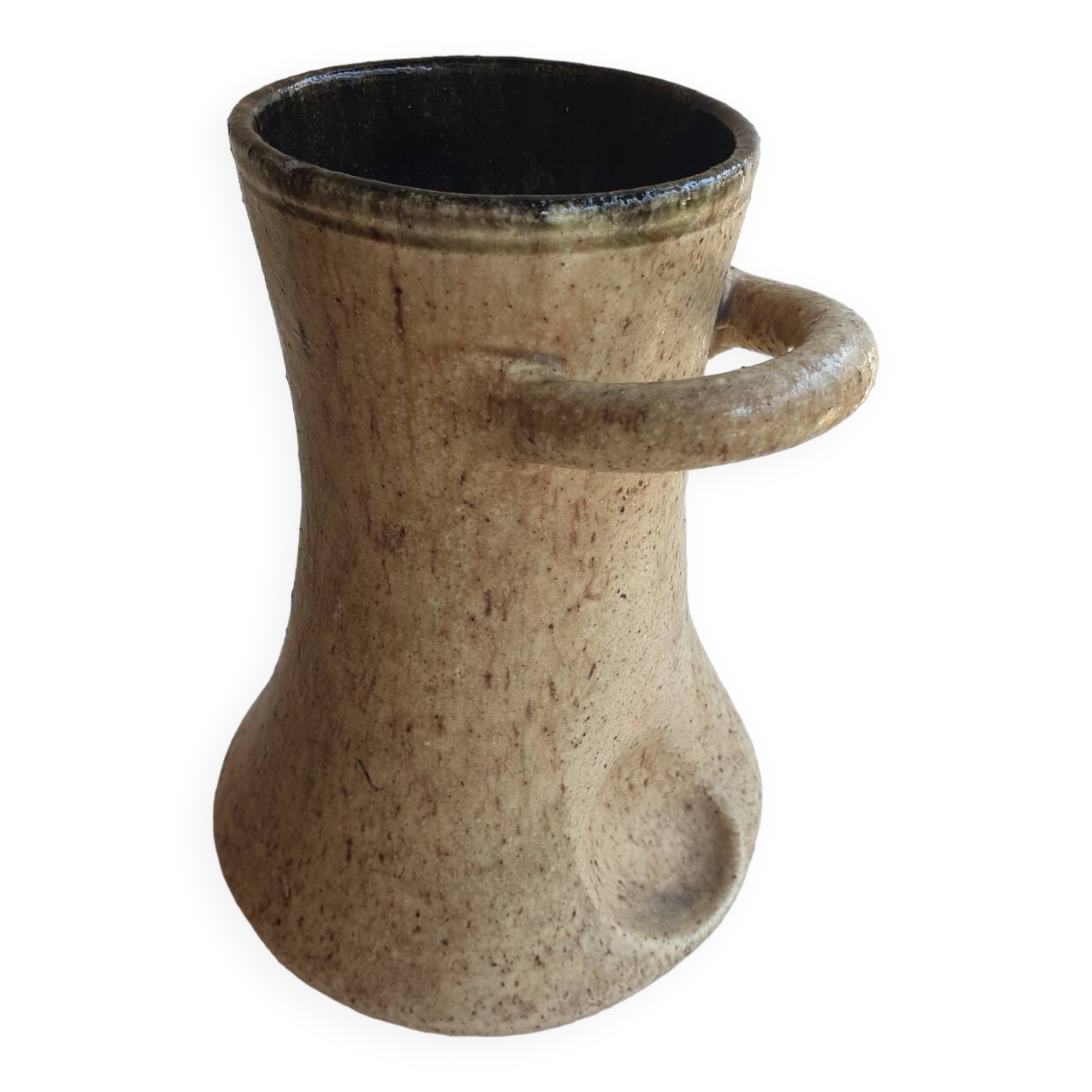 Vintage Accolay ceramic vase from the 1950s and 1960s