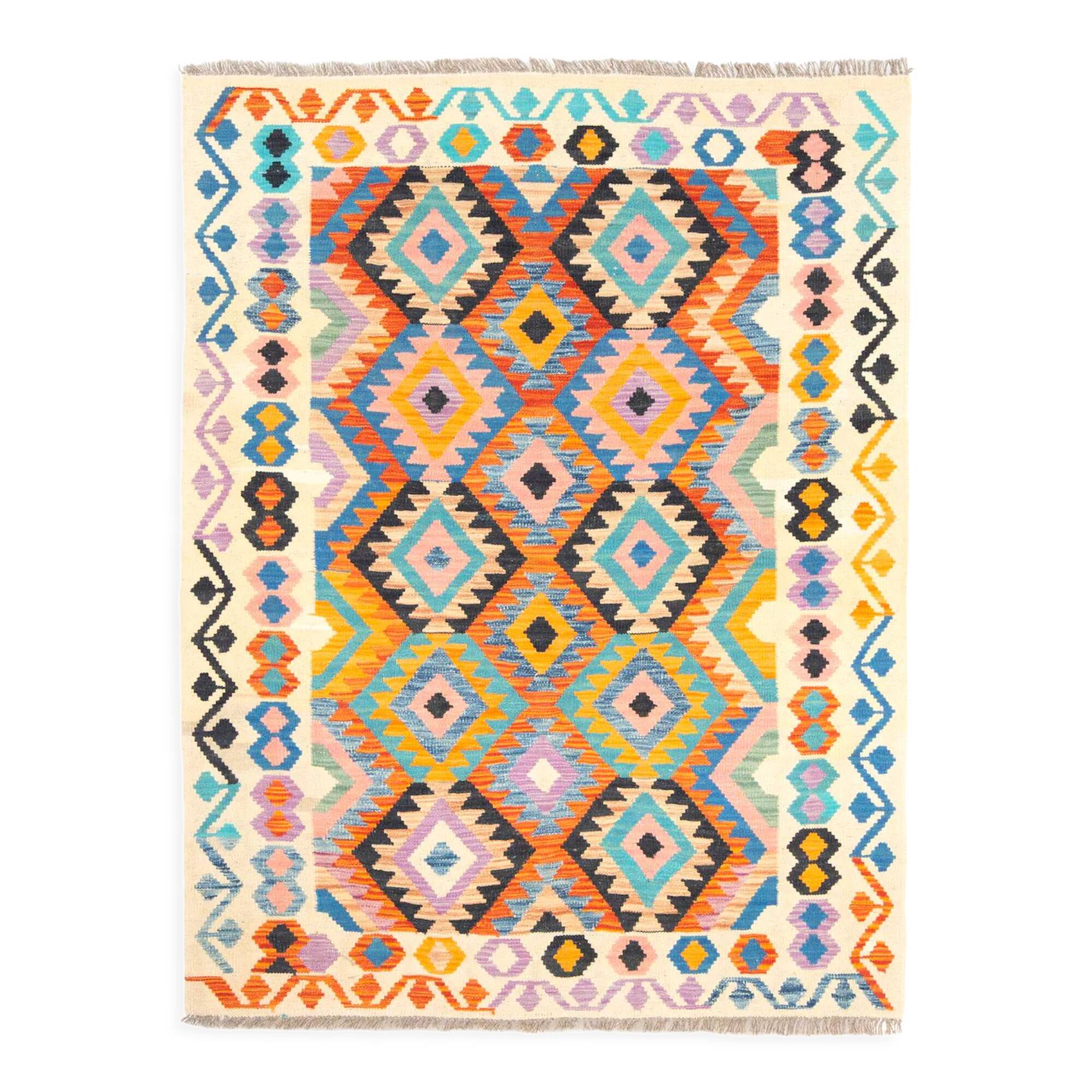 Afghan Pashtun Kilim 174 x 133 cm