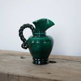 Pichet vase vintage en céramique par Marius Giuge, Vallauris