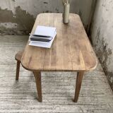 Solid oak farmhouse table 150 cm