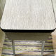 Vintage white formica chest