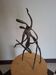 Yves Lohé sculpture: dancing couple (iron period)