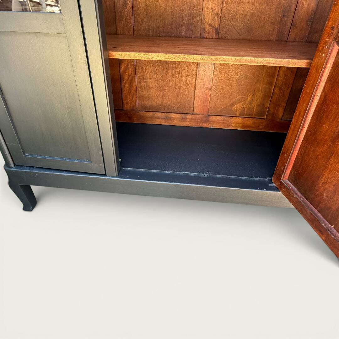 Armoire vitrée art déco démontable 1930