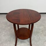 Curved wooden coffee table by Thonet