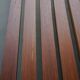 XL slatted teak bench from the 1960s