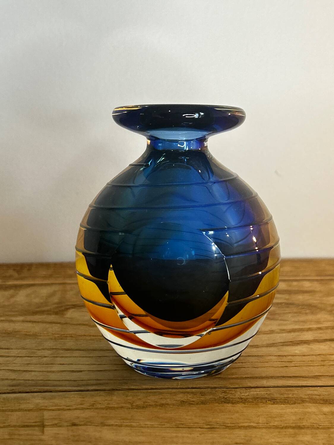 Murano ball vase