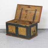 Painted Folk Art Bridal Chest