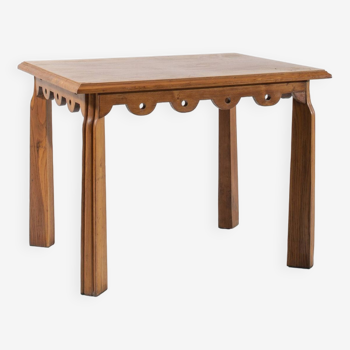 Table de paolo buffa en bois. Modèle crée vers 1950
