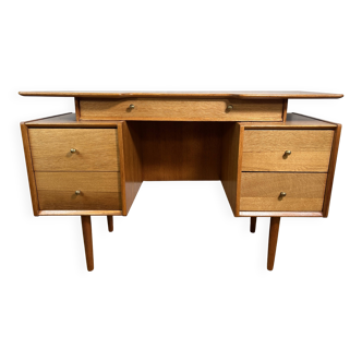 Bureau en chêne par G Plan, milieu XXème
