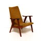 Vintage men’s armchair designed by louis van teeffelen for wébé in the 1960s