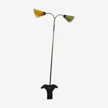 Adjustable floor lamp from the 1950s to 1960s