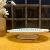 Coupe sur pied ancienne en porcelaine