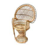 Pair of vintage doll armchairs