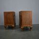 1932s pair of art deco bedside tables, Czechoslovakia