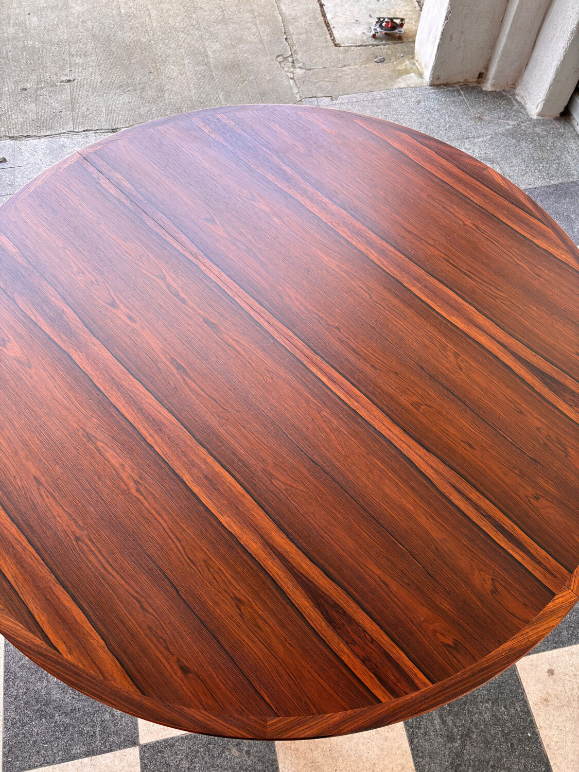 Table Arne Vodder en palissandre