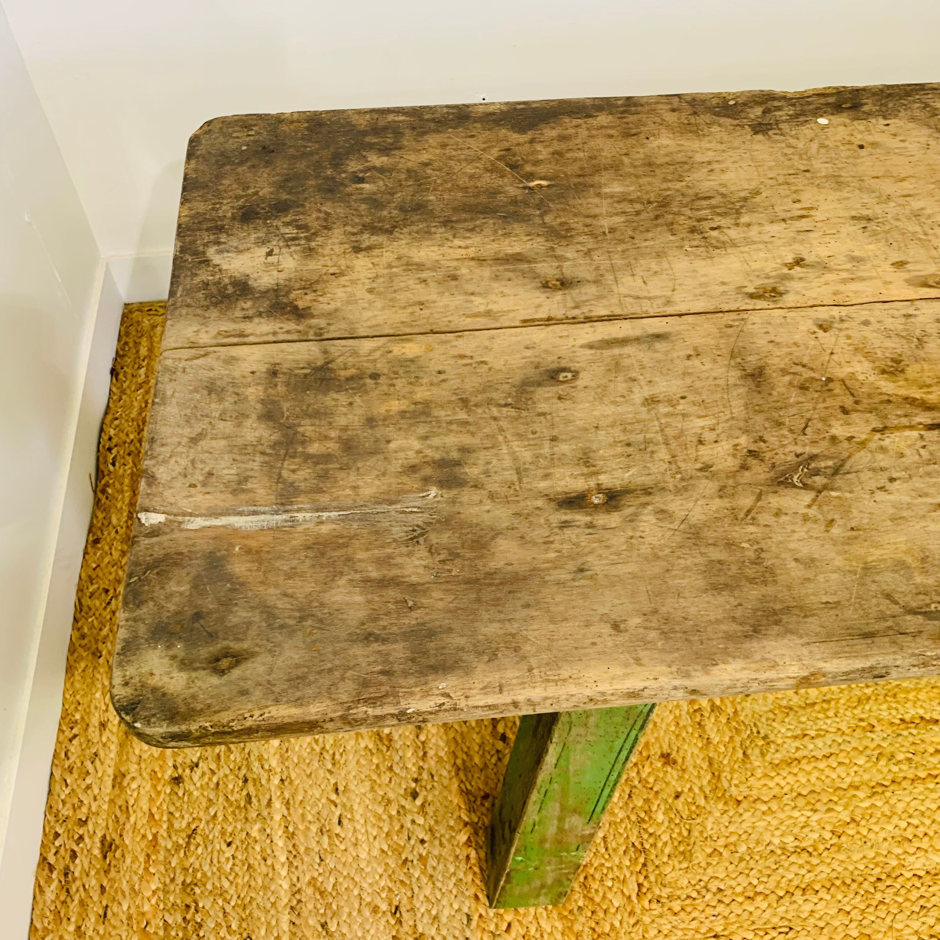 Industrial coffee table