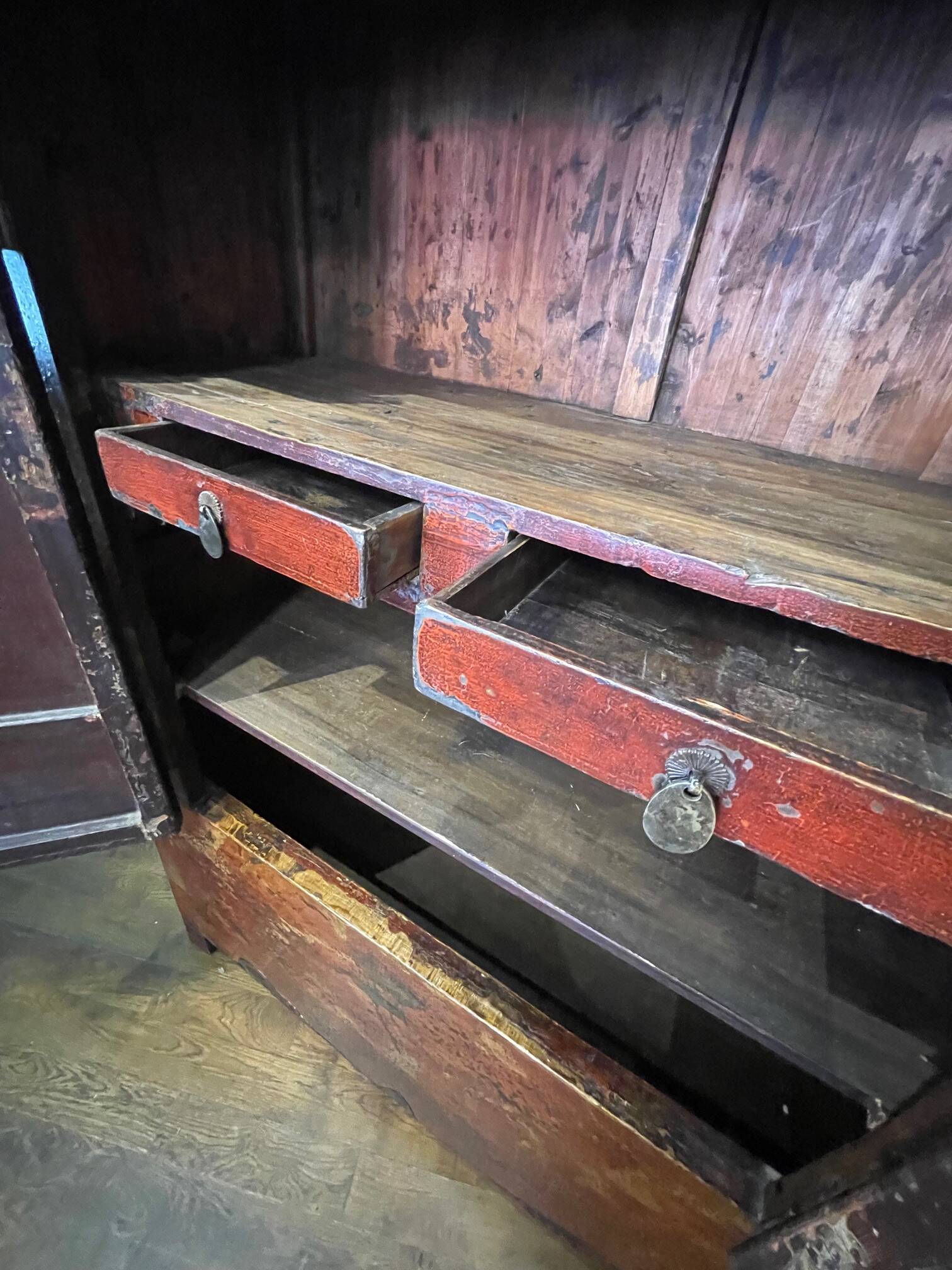 Antique Chinese wardrobe