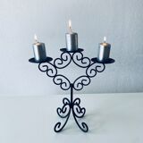Iron candlestick