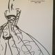 Christian Dior, press fashion illustration - autumn collection - winter 1987-1988