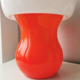 Lampe champignon unique en verre 1970