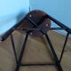 Metal and wood workshop stool industrial style