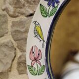 Ceramic mirror by Jean de Lespinasse