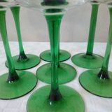 Set of 7 glasses white wine - Alsace