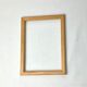 Old frame in light wood