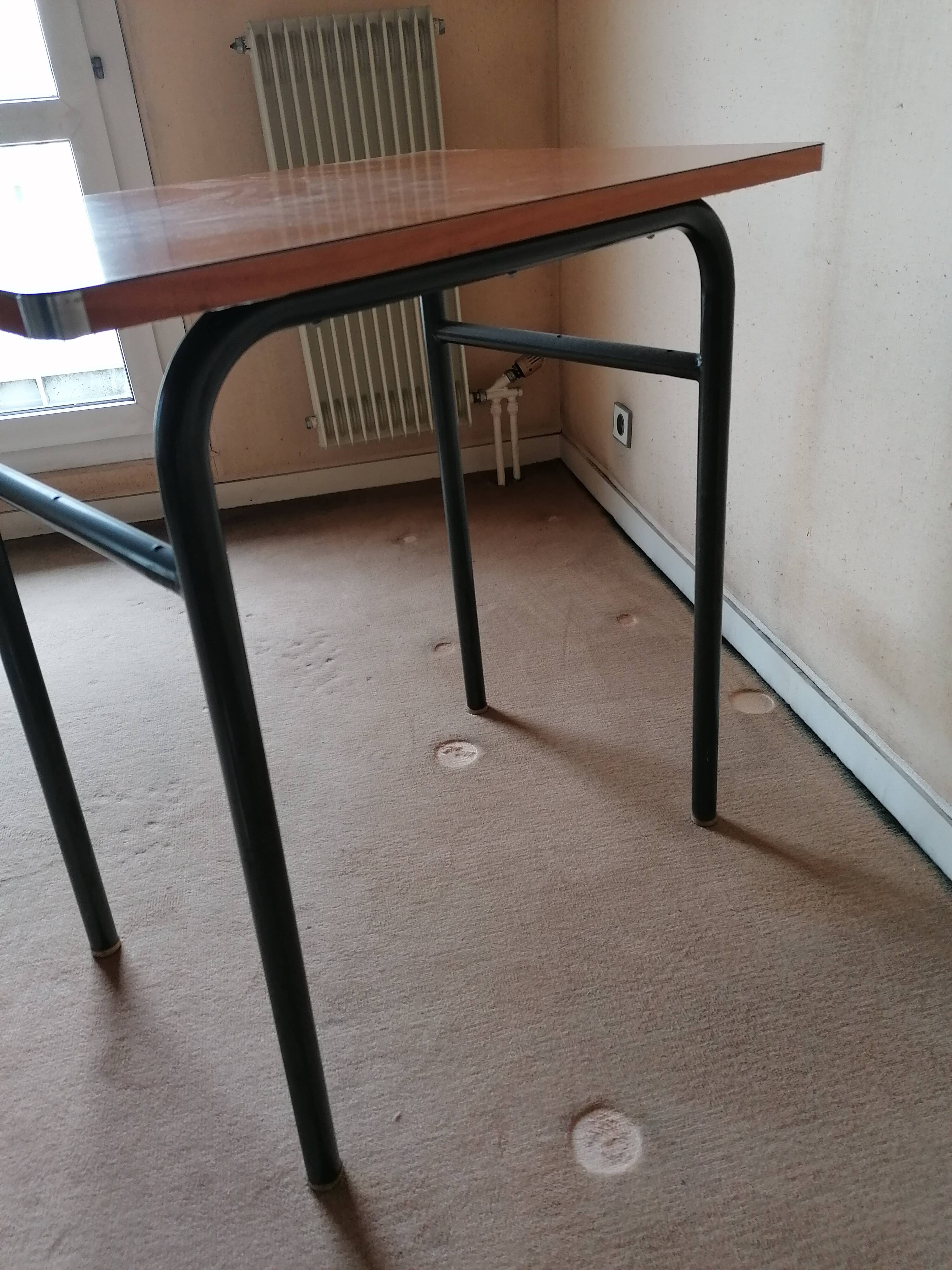 Vintage school table