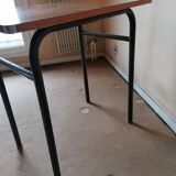 Table d'école vintage