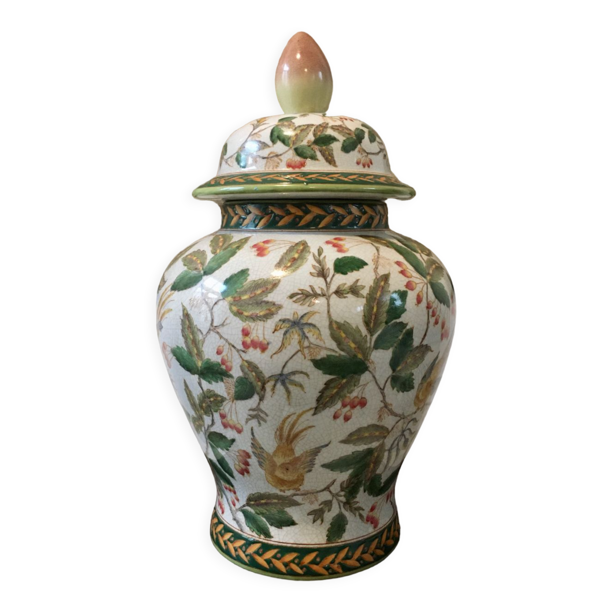 Covered jar, China