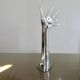 Hand ring sizer in chrome resin vintage 2000s
