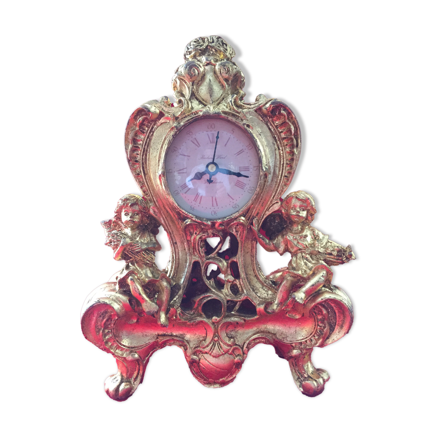 LOUIS XV RICHARD WARD WINCHESTER STYLE TABLE CLOCK
