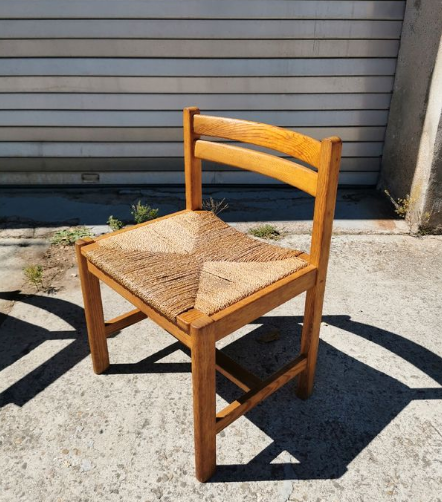 Set of Asserbo Chairs and Armchairs by Børge Mogensen - Scandinavian Design of the 60s