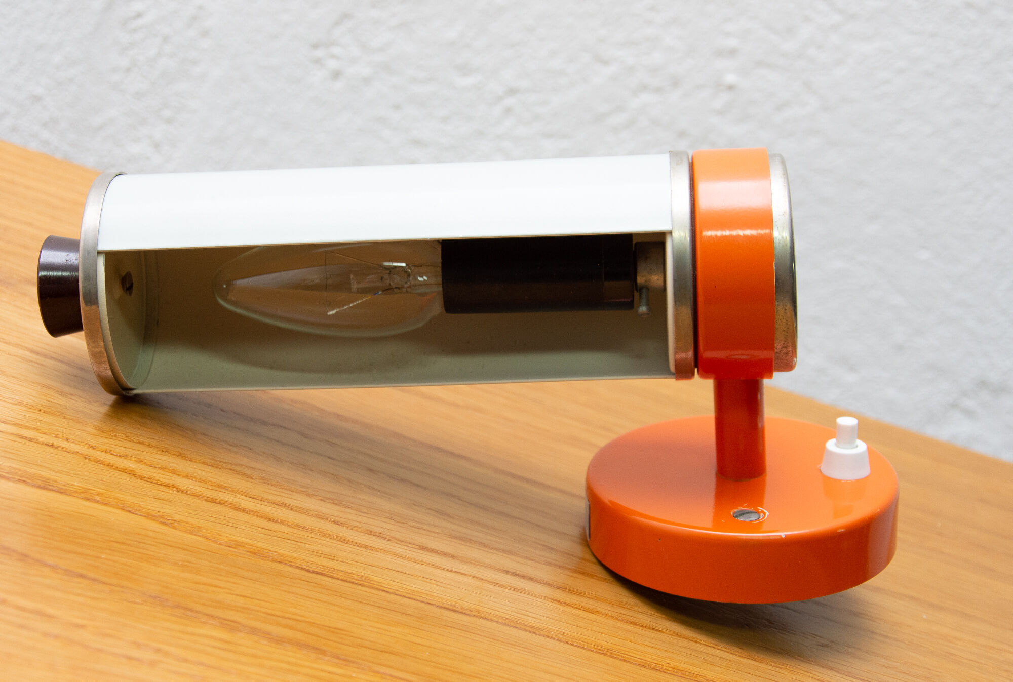 Mid century wall roller lamp by Josef Hurka for Napako, 1960´s