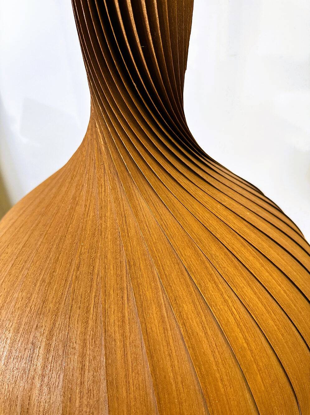 Swirling pine pendant by Hans-Agne Jakobsson, Sweden, 1960s.