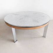 Table basse en mosaïque de Berthold Müller Oerlinghausen 1960