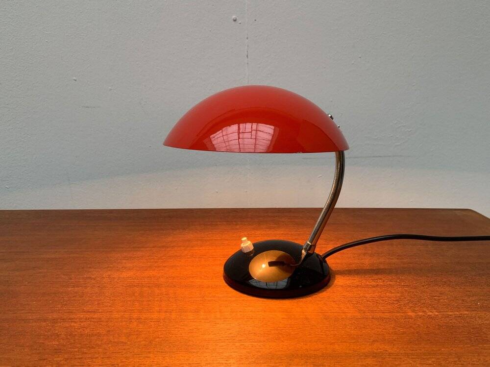 Mid-century minimalist table lamps by Josef Hurka for Drukov, Brno, set of 2.