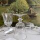4 verres à vin en cristal ancien Caton Saint Louis Baccarat