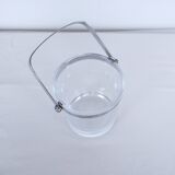 Vintage glass ice bucket
