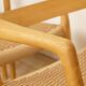 6 chaises en chêne modèle 84 et 67 par Niels Otto Møller, rénovées
