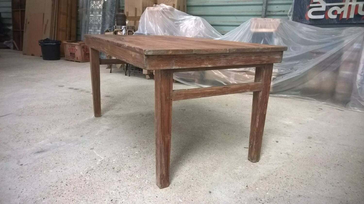 Solid Burmese teak table