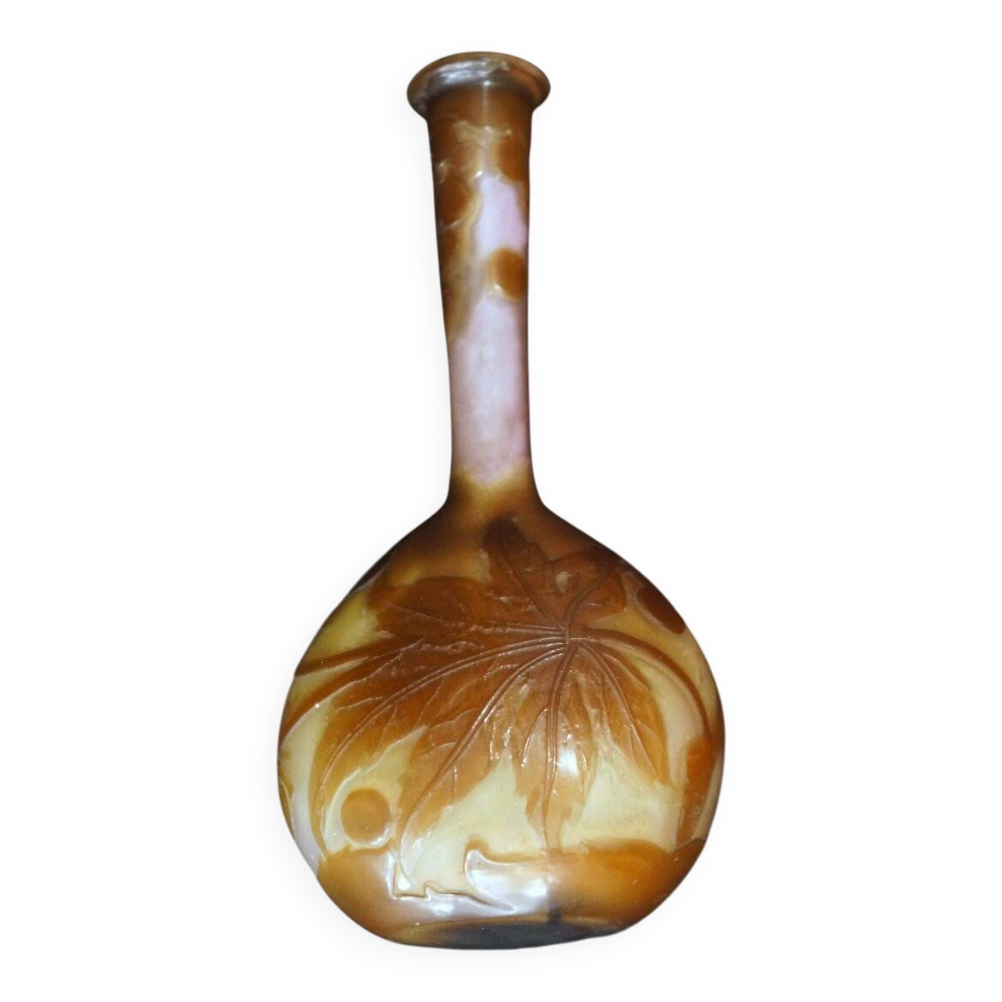 Émile Gallé Art Nouveau vase circa 1895–1904