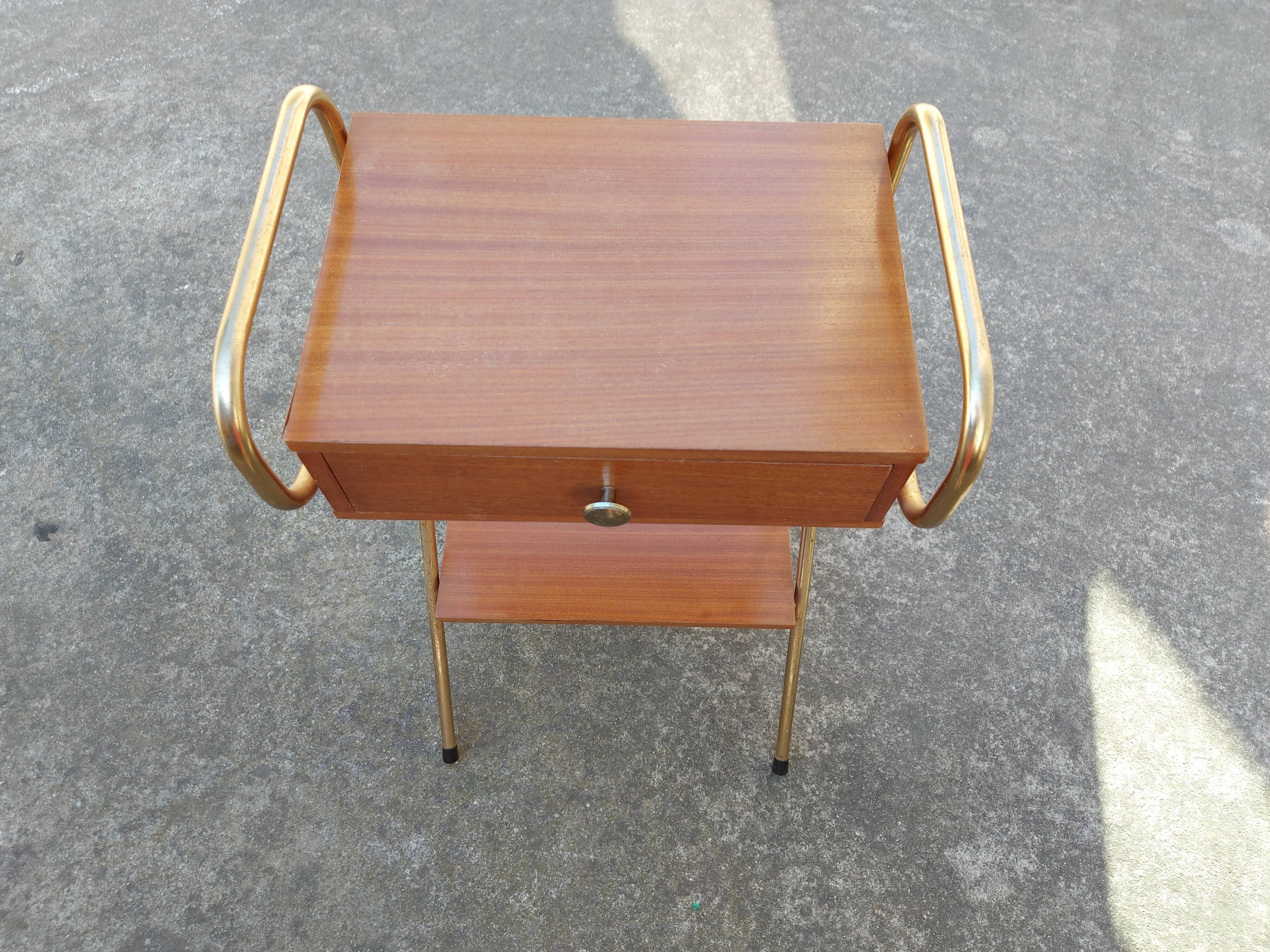 Vintage bedside table