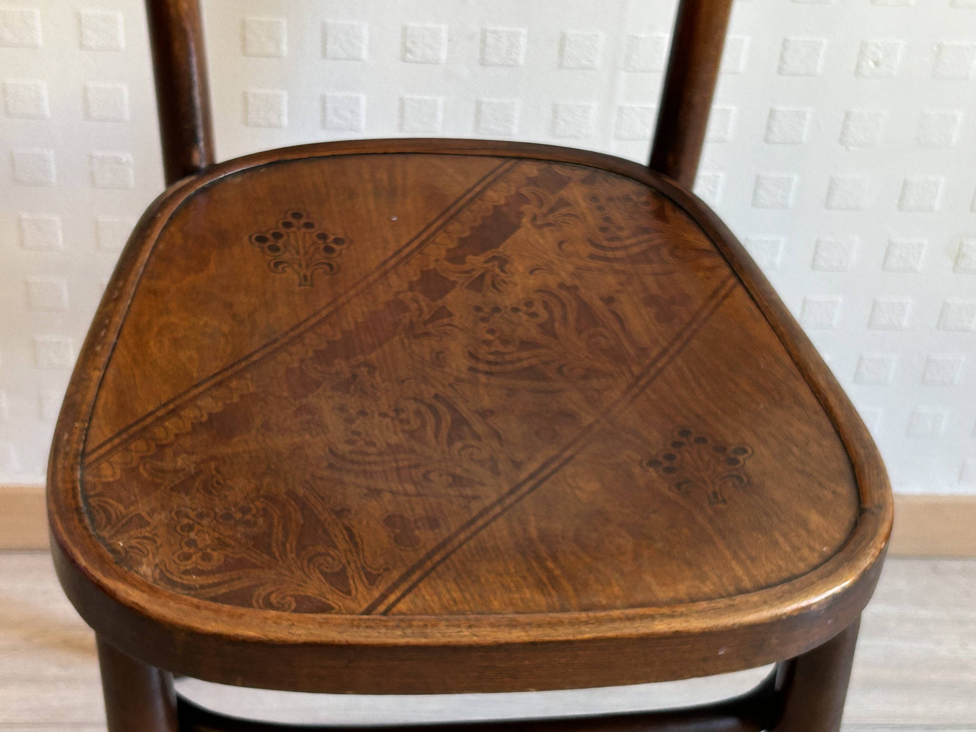 4 antique chairs by Jacob & Josef Kohn – Vienna – Art Nouveau period