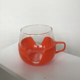 9-cup Vintage coffee cup set