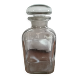 Bonbonnière grand flacon en verre Hermes Paris 30cm